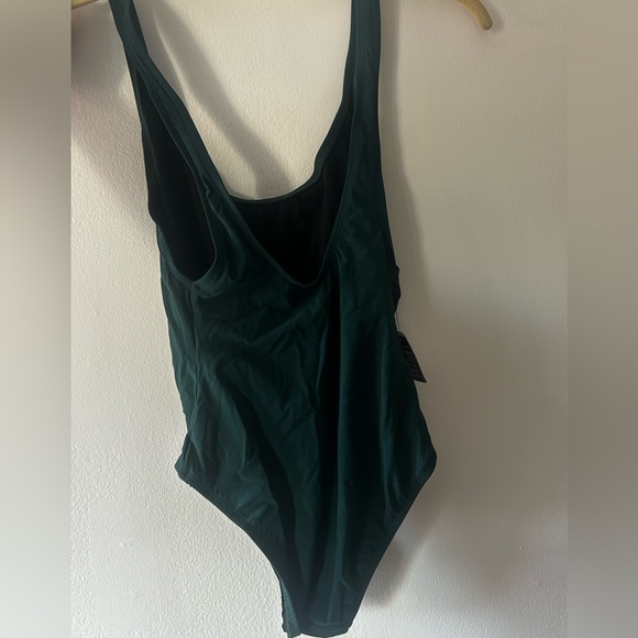 Karla Colletto Green One-Piece Swimsuit | Size 10 | NWT | 100% authentic - Picture 3 of 3